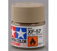 Tamiya Mini XF-57 Flat Buff Acrylic Paint 10ml Bottle 81757