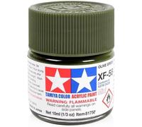Tamiya Mini XF 58 Olive Green Acrylic Paint 10ml Tamiya Multicolor