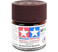 Tamiya Mini XF 9 Hull Red Acrylic Paint 10ml Tamiya Multicolor