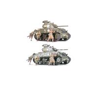 Tamiya Model Kit M4A3 Sherman 75mm Gun Tank Model Kit 1:35 Toys 35250