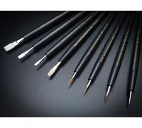 Tamiya Modelling Brushes HG and PRO II Kolinsky Full Range Fast Shipping