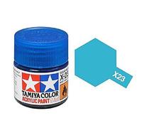 Tamiya Models X-23 Mini Acrylic Paint, Clear Blue
