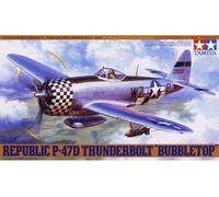 Tamiya P-47D Thunderbolt Bubbletop 1:48 61090 Plastic Model Airplane Kit