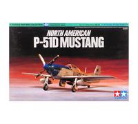 Tamiya P-51D Mustang 1:72 Scale WWII Fighter Aircraft Model Kit Ages 14+