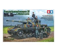 Tamiya 25209 Panzer PzKpfw IV Ausf.G Early and Motorcycle 1:35 Model Kit