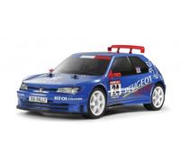 Tamiya Peugeot 306 Maxi 1/10 2WD RC Rally Car Assembly Kit Blue TAM47513