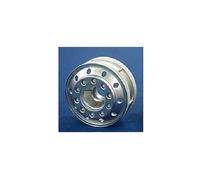 Plated Wheels 22mm Front Matt - Truck Accessory - Tamiya 56517