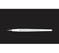 TAMIYA 87174 Pro II Point Fine (1) Brush, Making, Craft Tools, Model Building Accessories, Animal Hair, White