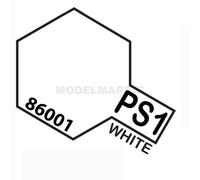 Tamiya Spray Paint PS-1 (86001-A00) White Polycarbonate 100 ml for Model Making