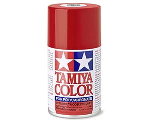 Tamiya PS-2 Polycarbonate Spray Paint 100ml Can Red For Clear PC RC Bodies