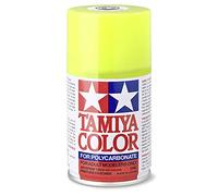 Tamiya PS-27 Polycarbonate Spray Paint 100ml Can Fluorescent Yellow For Clear RC