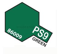 Tamiya PS09 Spray x Polycarbonate Green