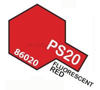 Tamiya PS20 Spray X Polycarbonate Fluorescent Red