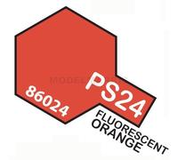 Tamiya Ps24 Spray X Polycarbonate Fluorescent Orange