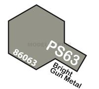 Tamiya Ps63 Spray X Polic. Bright Gun Metal