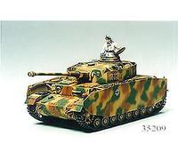 Tamiya 300035209 1: 35 WWII Automotive 161/1 Panzer IV H Fr (1), Grün,schwarz