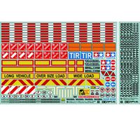 Tamiya R/C Kits - 1/14 Tractor Trailer Sticker - 56534