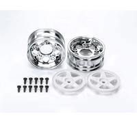 Tamiya R/C Spares - 5-Spoke 2-Piece Wheels "2 'Clr' - 50672