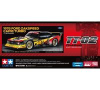 Tamiya RC 1978 Ford Zakspeed Capri (Limited Edition) TT-02 #47526 Assembly Kit
