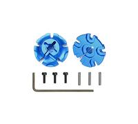 Tamiya 22043 The Hornet Clamp Type Aluminum Wheel Hubs (2 Pcs.) (Lunch Box), NIP