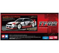 Tamiya 47511 1:10 RC Audi 90 Quattro Racing Paint TT-02 - RC Car, Vehicle, Model Making, Assembly, Hobbies, RC Kit