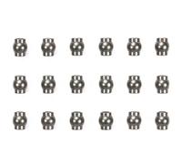 Tamiya 54945 CC-02 Low-Friction 6mm Ball Collars (18 Pcs.)