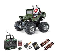 TAMIYA RC 58242 Wild Willy 2 WR-02 1:10 Premium Stick Bundle