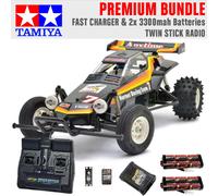 TAMIYA RC 58336 The Hornet 2004 1:10 Premium Stick Radio Bundle
