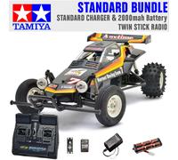 TAMIYA RC 58336 The Hornet 2004 1:10 Standard Stick Radio Bundle