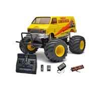 Tamiya RC 58347 Lunch Box 2005 Monster Truck 1:12 Standard Stick Radio Bundle