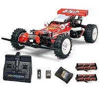 Tamiya RC 58391 Hot Shot 2007 1:10 Premium Stick Radio Bundle