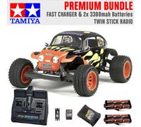 TAMIYA RC 58502 Blitzer Beetle 1:10 Premium Stick Radio Bundle