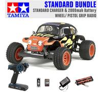 TAMIYA RC 58502 Blitzer Beetle 1:10 Standard Wheel Radio Bundle