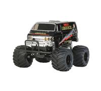 Tamiya RC 58546 Lunch Box Black Edition 1:12 Standard Stick Radio Bundle