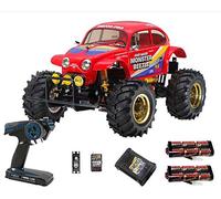 Tamiya RC 58618 Monster Beetle 2015 Off Road 1:10 Premium Wheel Radio Car for Kids