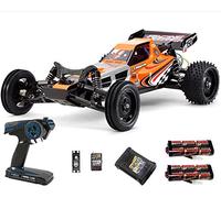 Tamiya RC 58628 Racing Fighter DT-03 1:10 Premium Wheel Radio Bundle
