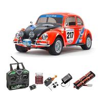 TAMIYA RC 58650 Volkswagen Beetle Rally - MF-01X 1:10 Standard Stick Bundle