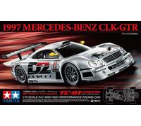 TAMIYA 58731 1:10 RC MB CLK-GT-R 1997 TC-01 Remote Control Car, Vehicle, Model Building, Assembly, Hobby, RC Kit, Unpainted