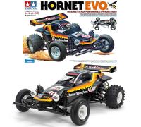 Tamiya RC 58742 Hornet EVO Off-Road Racer 1:10 Scale RC Assembly Kit (NO ESC)