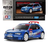 Tamiya 300058746 - 1:10 RC Peugeot 306 Maxi BT-01 - New