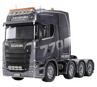 Tamiya 56376 1/14 Electric RC Big Truck Series No.76 Scania 770 S 8 x 4/4 (Gunmeta Edition) Electric Radio Control