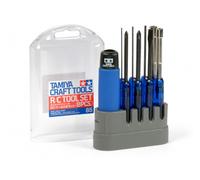 Tamiya RC Modelling Craft Hobby 8 Piece Tool Set Screwdriver Wrench 74085