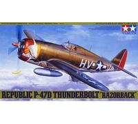 Tamiya Republic P-47D Thunderbolt 1:48 61086 Plastic Model Airplane Kit