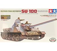 Tamiya Russian Tank Destroyer SU-100 with Weathering Master Set : 1/35