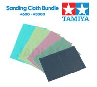 Tamiya Sanding Cloth Bundle #600 - #3000