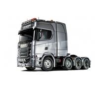 TAMIYA 56371 1:14 RC Scania 770S 8x4/4 Assembly Kit RC Truck Remote Controlled Truck Construction Toy Model Making Crafts Unpainted