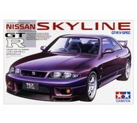 TAMIYA Nissan Skyline GT-R R33 V-Spec- 1/24 Scale Model Kit 24145
