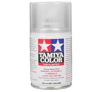 TAMIYA 85079 TS-79 Clear Varnish Semi-Matt 100 ml Spray Paint for Plastic Model Making, Model Making and Craft Accessories, Spray Paint for Model Making