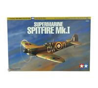 Tamiya Supermarine Spitfire Mk I WWII Fighter Aircraft Model Kit Ages 14+