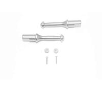 Tamiya T3-01 Dancing Rider Trike Aluminum Rear Wheel Shaft - 1Pr Set Silver